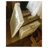 3 box fans and gate