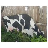 Mama cow and her baby yard signs. Bring your own