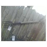 Old pitchfork with handle