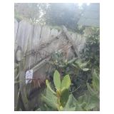 Old hand saw. Screwed into would bring your own