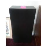 Two Speakers   10 " deep  x 15 W x 29 Tall
