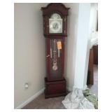 Clock  17 " wide x 10 "  deep x 75 " tall