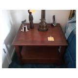 Bed side table    23" deep x 28 " wide x 21 "