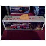 1995 Hess fire truck Bank