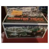 2007 Hess monster truck with motorcycles