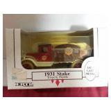 1931 Stake Truck Bank  Southern  States