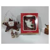 Christmas  items  polar bear holding get Coke