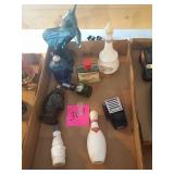 Cologne bottles. 9 pieces