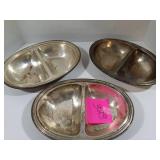 Pennsylvania railroad company 2 sided dish