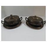 1 Pennsylvania railroad company silver gravy bowl