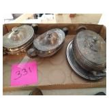 International silver gravy bowls