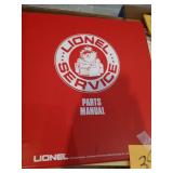 Lionel parts manual