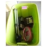 2 radios with Sony recorder and tub