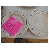 Longaberger small plates