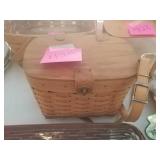 Longaberger basket with strap