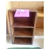 Small wooden shelf