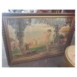 Greek framed picture