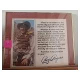 Roy rogers framed picture