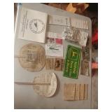 Agricultural and war ration books