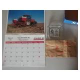 Case Tull Brothers calander, International paper