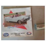 Kent Sussex Tire Service calander and Wrights