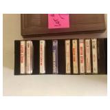 Cassette tapes with case