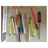 Pens and letter opener