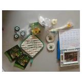 John deer items and Taylor & Messick items