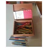 Advertising Penn and pencil with cigar box