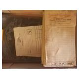 Tomahawk Farms blank receipts and Brucker &