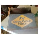 Goodyear tire rack