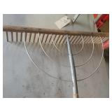 Long rake. 71" long, 28" wide
