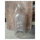 Holly Brook milk bottle