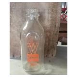 WAWA dairy farm milk bottle