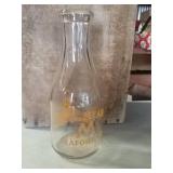 W.B. Mears one quart milk bottle