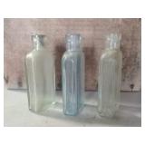 (3) "3-in-one oil co" small bottles