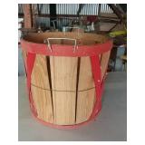 Wood basket