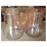 (2) Dietz Pioneer #330 "No. 3 Tubular" globe