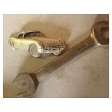 Wrench and car