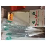 Milford rainguage, pads and memo pads