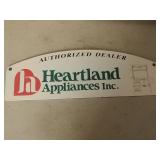 Heartland Appliance sign
