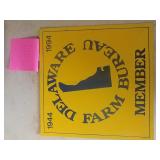 Delaware Farm Bureau sign