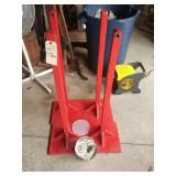 4 crowd control barrier with rope