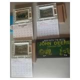 3 Taylor & Messick calanders (with boxes) and