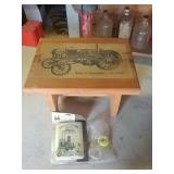 John Deere wooden school, light switch covers and