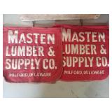Masten lumber mini banners