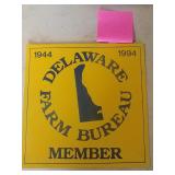 Delaware Farm Bureau sign