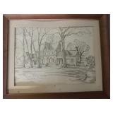 Drawing house by Parson Thome