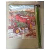 John Deere flag and ruler
