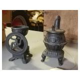 Cast iron figurines